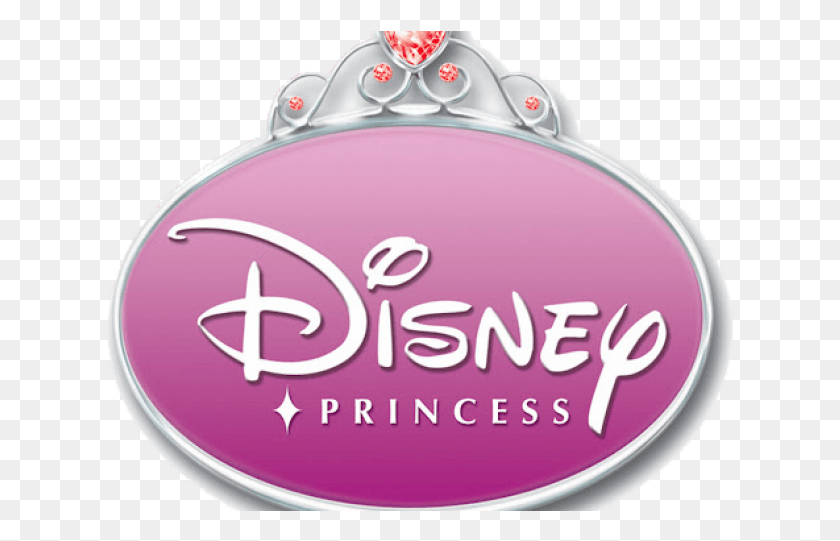 629x481 Logo Clipart Disneyland Disney Princess Logo, Helmet, Clothing, Apparel HD PNG Download