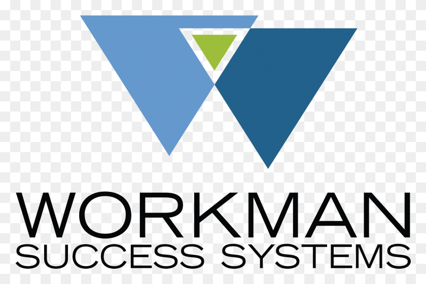 1929x1237 Logo Clr Workman Success Systems, Triangle, Text, Symbol HD PNG Download