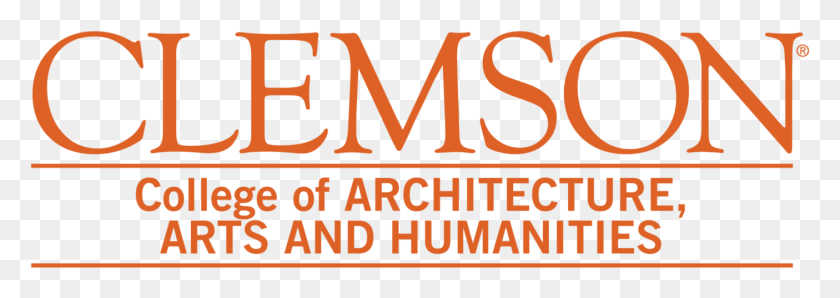 1405x429 Logo College Of Arts Architecture For Clemson Academic Clemson University, Text, Alphabet, Label HD PNG Download