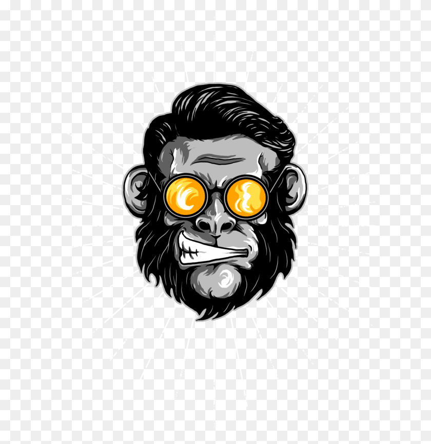 625x806 Logo Crazy Monkey, Face, Person, Human HD PNG Download