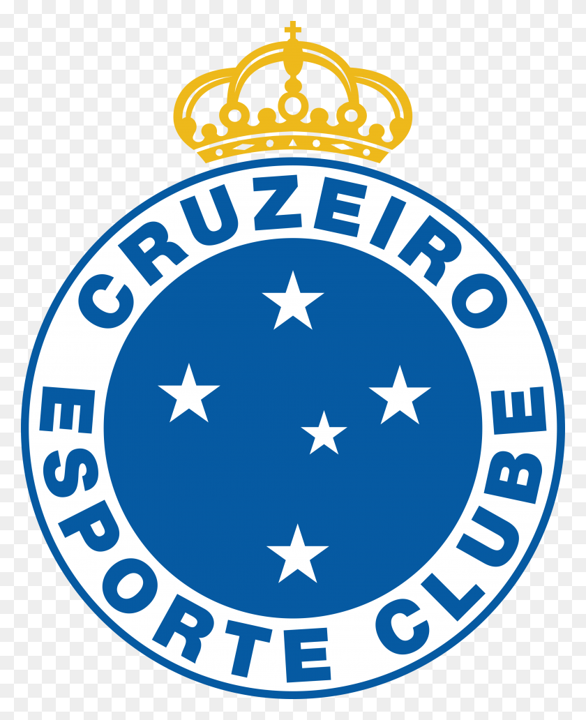 3500x4364 Логотип Cruzeiro 2016 Cruzeiro Esporte Clube, Символ, Товарный Знак, Звездный Символ Png Скачать