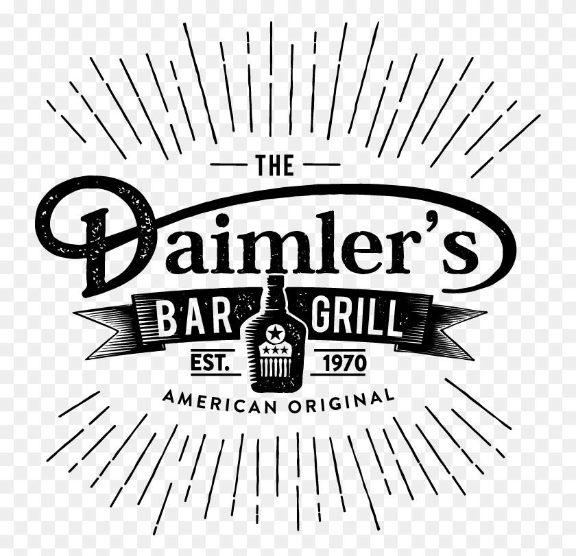 739x751 Логотип Daimlers Bar Amp Grill В Зальцбурге, Серый, World Of Warcraft Png Скачать