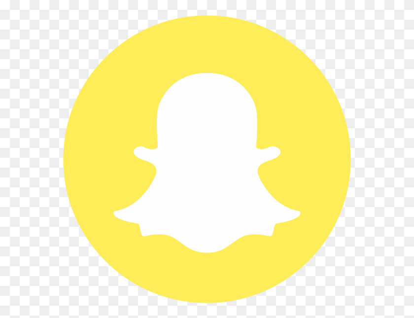 585x585 Логотип De Snapchat Circle, Еда, Сладости, Кондитерские Изделия Hd Png Скачать