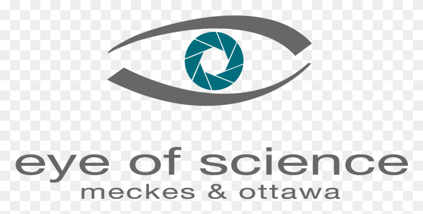 1061x499 Logo Der Firma Eye Of Science Photography, Texto, Símbolo, Número Hd Png