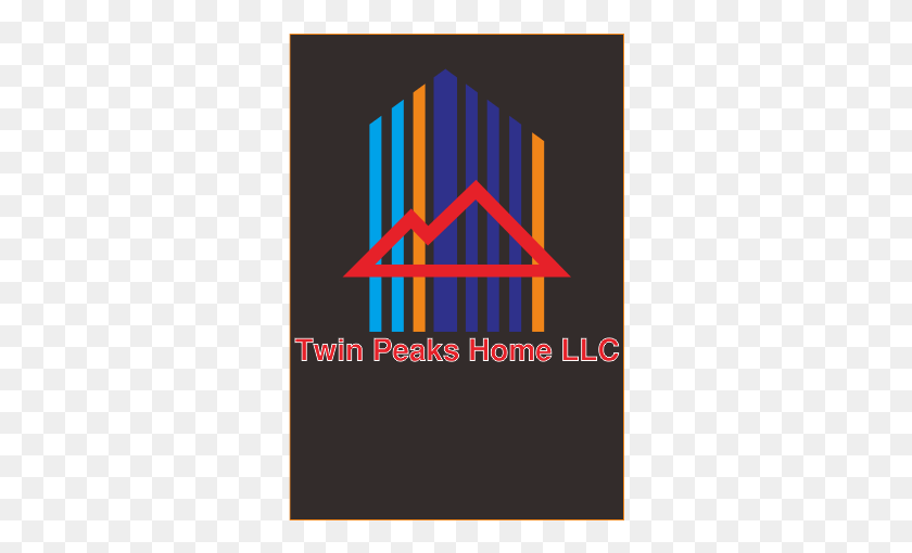 310x450 Logo Design By Artgo For Twin Peaks Homes Llc Parallel, Poster, Advertisement, Text HD PNG Download