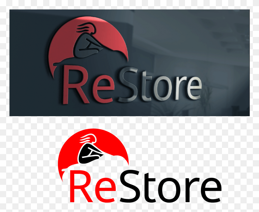 1201x968 Logo Design By Cat Logo For Restore Graphic Design, Text, Word, Alphabet HD PNG Download