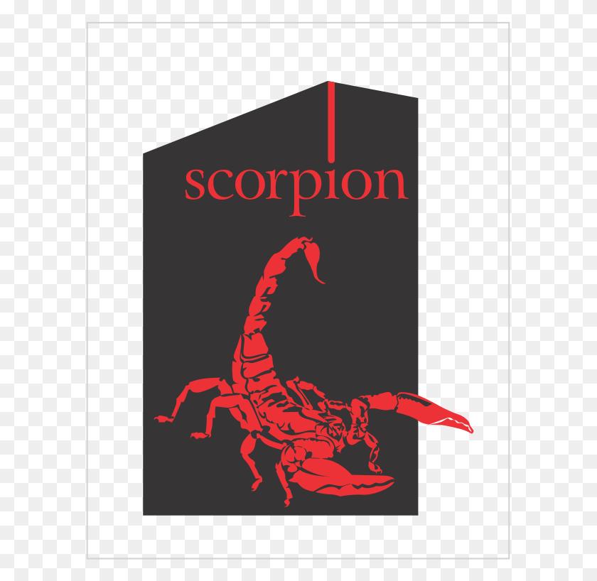 597x758 Дизайн Логотипа Digital Efx Для Этого Проекта Плакат, Скорпион, Беспозвоночное, Животное, Hd Png Скачать