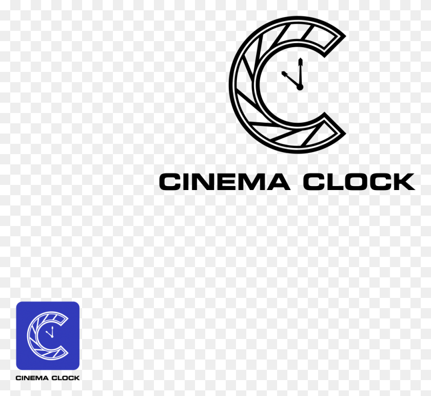 981x895 Logo Design By Dr69 For Cinema Clock Inc Circle, Outdoors, Text, Nature HD PNG Download