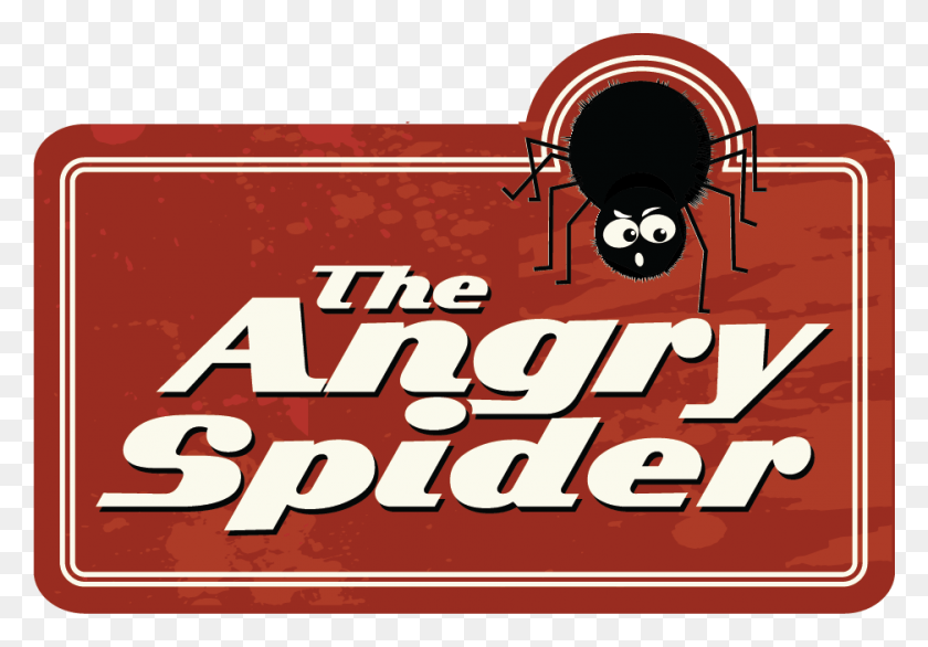 937x632 Logo Design By Grace A For The Angry Spider Illustration, Text, Label, Alphabet HD PNG Download