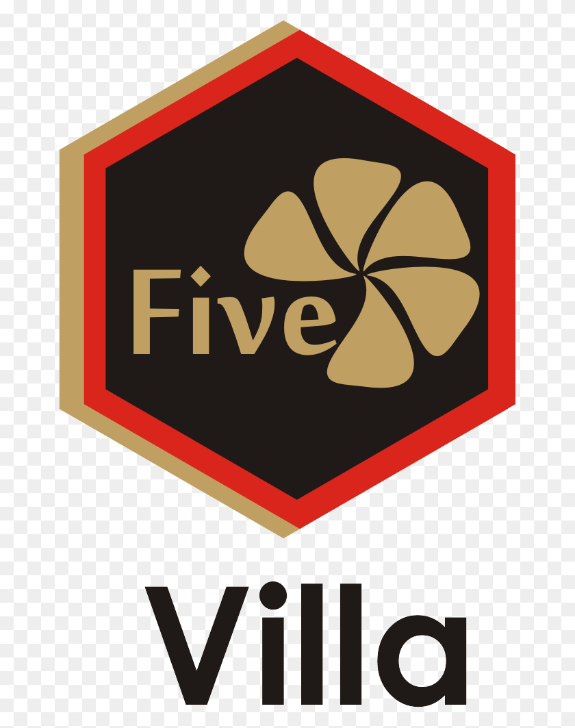 667x1003 Logo Design By Java Pep For Villa Five Sign, Label, Text, Logo HD PNG Download