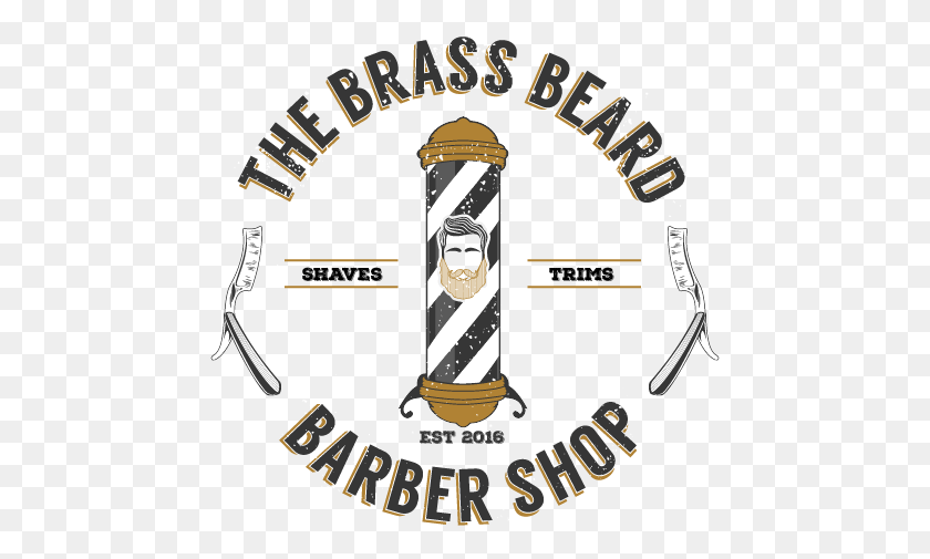 461x445 Logo Design By Just Me For This Project Barber, Symbol, Logo, Trademark Descargar Hd Png