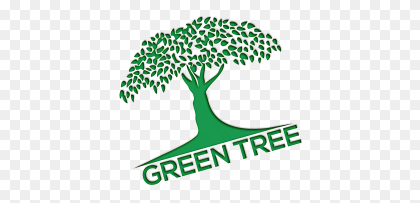 373x346 Дизайн Логотипа Хайрул 5 Для Этого Проекта Иллюстрация, Растение, Зеленый, Дерево Hd Png Скачать