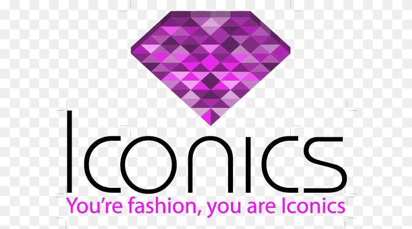 618x467 Logo Design By Koolaid North For Iconics Amethyst, Accessories, Gemstone, Jewelry, Purple PNG