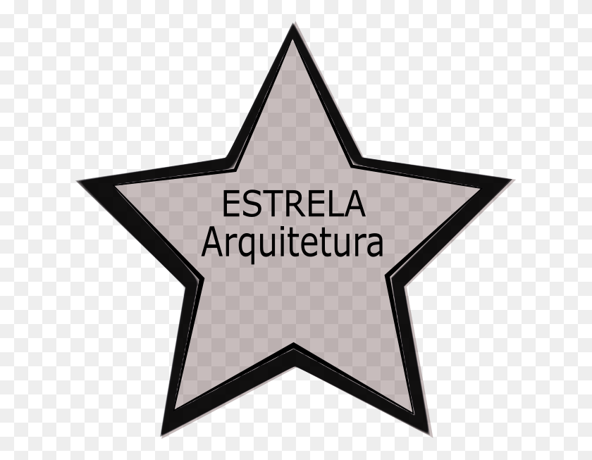 625x593 Дизайн Логотипа Линта Шах Для Estrela Arquitetura Ky Jelly, Звездный Символ, Символ Hd Png Скачать
