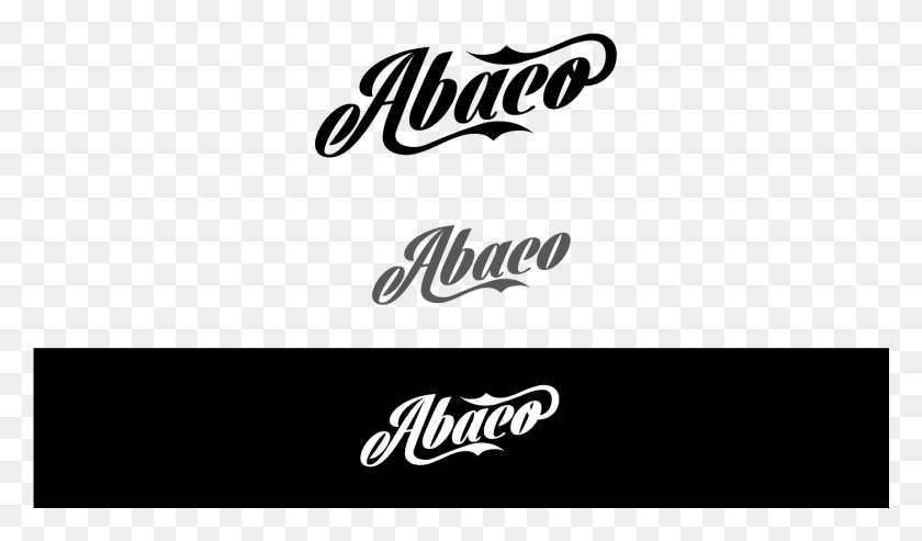 1401x778 Logo Design By Mandy Illustrator For Abaco Applications Calligraphy, Clothing, Apparel, Logo HD PNG Download