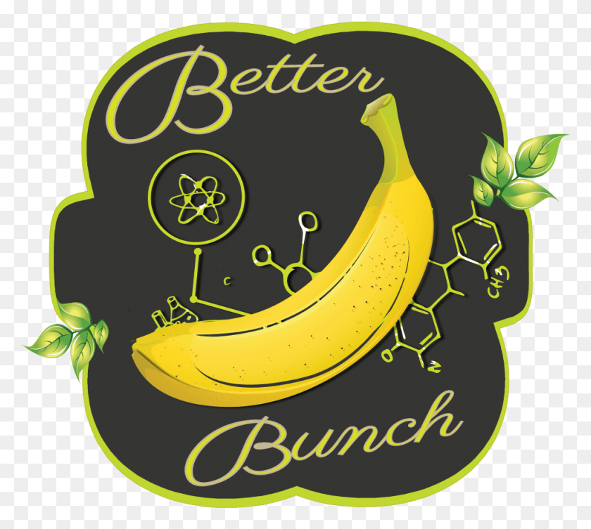 970x862 Дизайн Логотипа Ronwaynemedia Для Австралийских Бананов, Иллюстрации, Растения, Фрукты, Еда, Hd Png Скачать