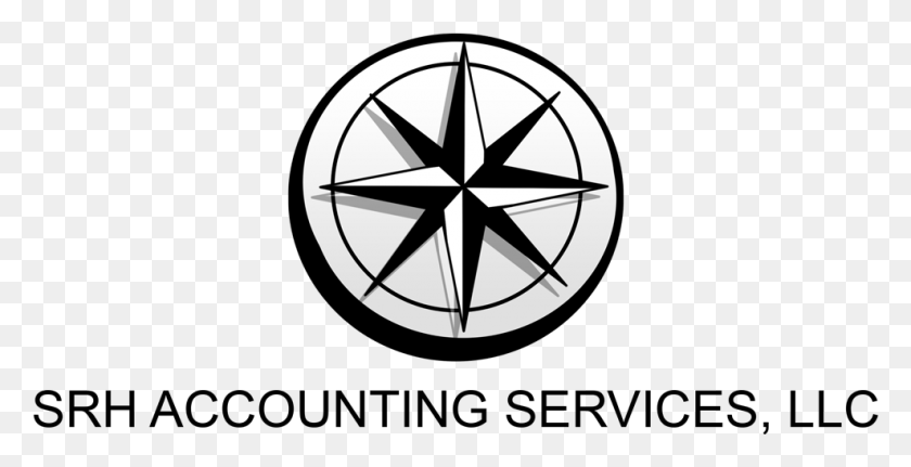 988x470 Logo Design By Soapswy Designs For Srh Accounting Services Circle, Symbol, Compass, Star Symbol HD PNG Download