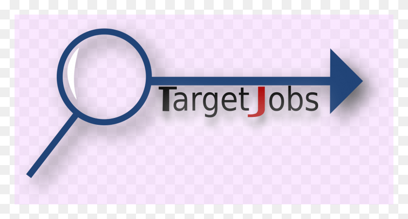 1600x804 Logo Design For A Job Portal Circle, Text, Magnifying, Purple Descargar Hd Png