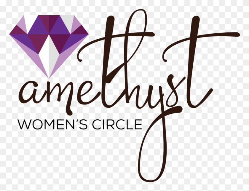 859x641 Logo Design For Amethyst, Text, Handwriting, Accessories HD PNG Download