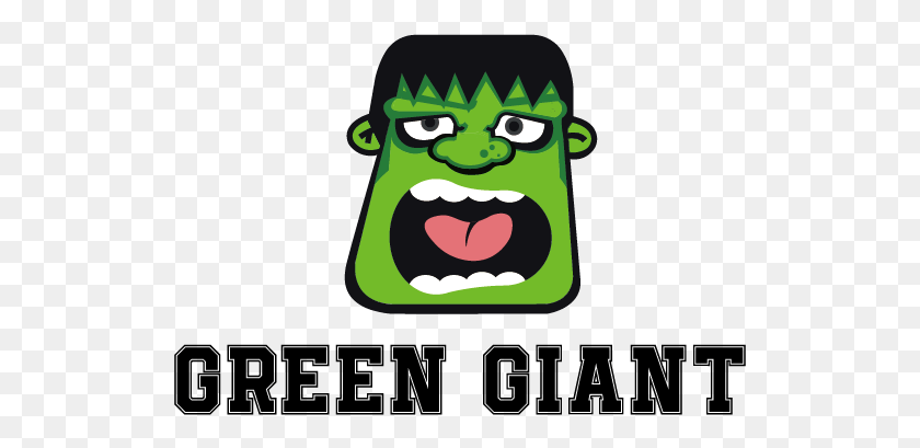 523x349 Logo Design The Green Giants Cartoon, Mouth, Lip HD PNG Download