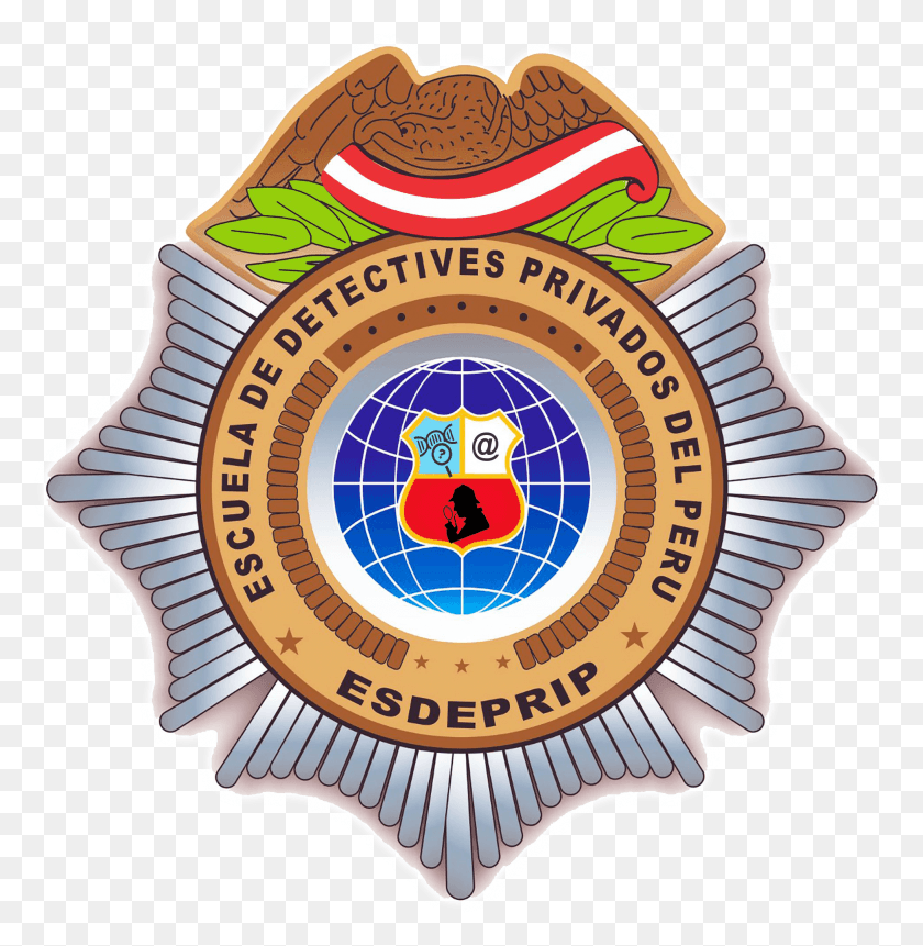 1952x2007 Logo Detective Emblem, Symbol, Trademark, Badge HD PNG Download