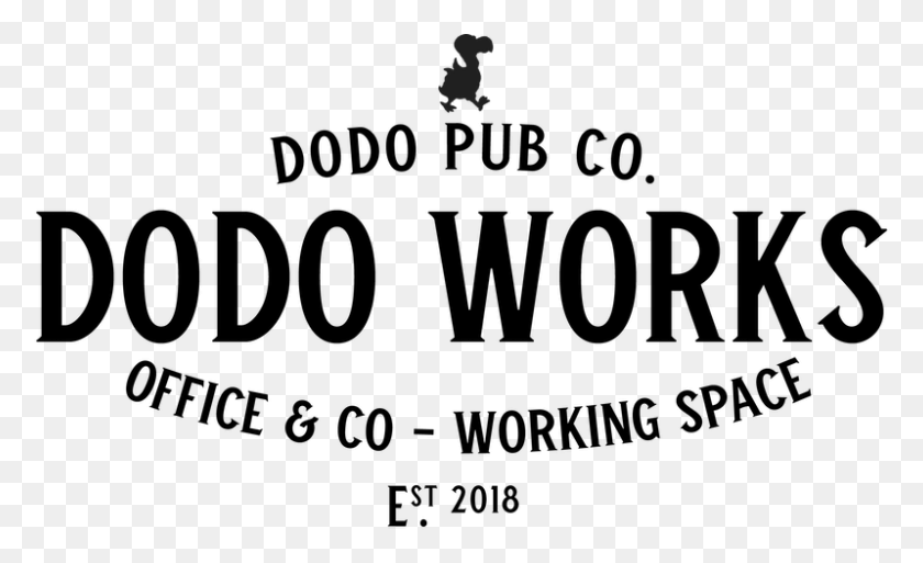 799x465 Descargar Png Logotipo Dodo Works, Caligrafía Transparente, Naturaleza, Astronomía Hd Png