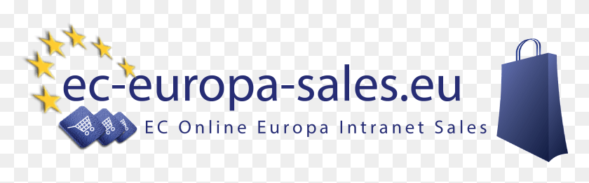 2660x692 Logo Ec Europa Sales Printing, Symbol, Trademark, Text HD PNG Download