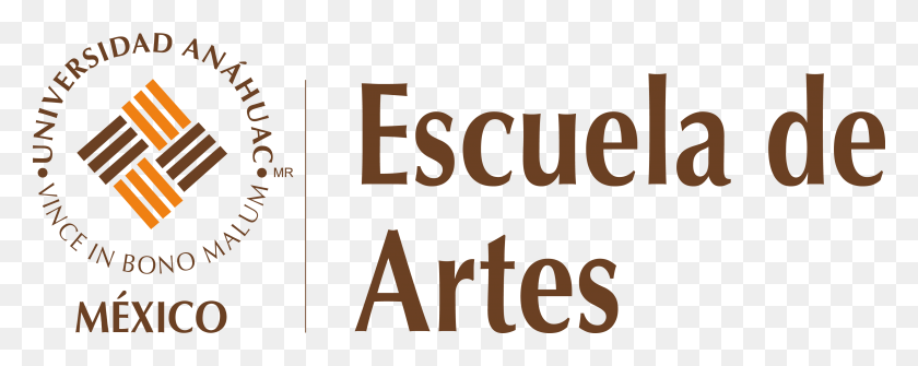 3950x1394 Logo Escuela De Artes Responsivo Universidad Anhuac Mxico Norte, Text, Alphabet, Word HD PNG Download