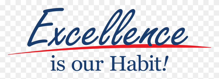 4789x1500 Logo Example Excellence Is Our Habit, Text, Alphabet, Label HD PNG Download