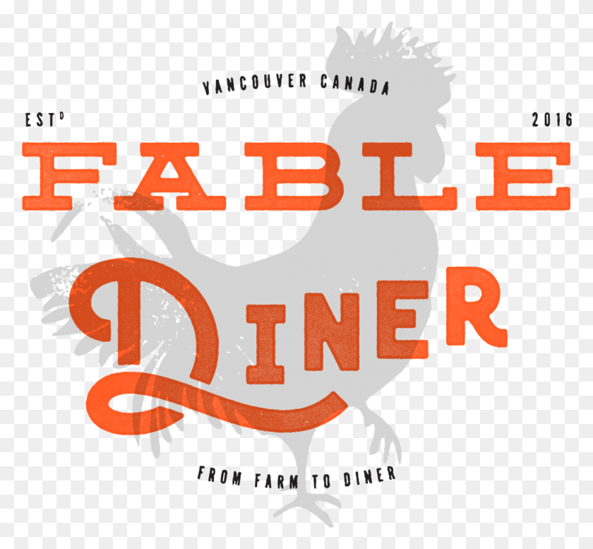 1192x1097 Logo Fable Restaurant, Text, Animal, Label HD PNG Download