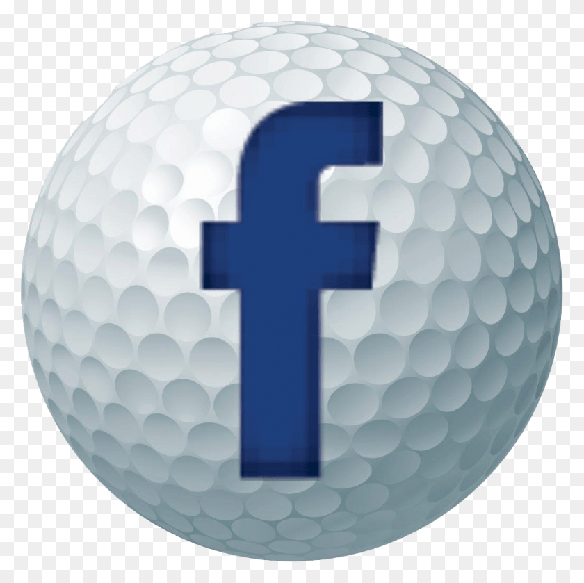 1025x1024 Логотип Facebook, Мяч, Мяч Для Гольфа, Гольф Png Скачать
