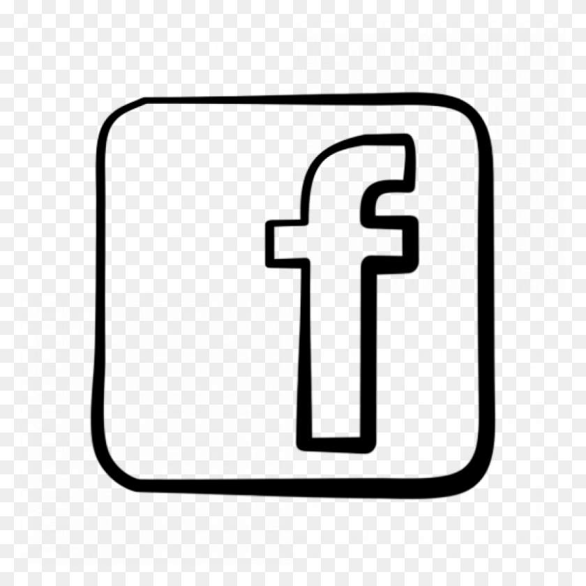800x800 Логотип Facebook Bianco E Nero Логотип Facebook Мультфильм, Серый, Мир Варкрафта Png Скачать