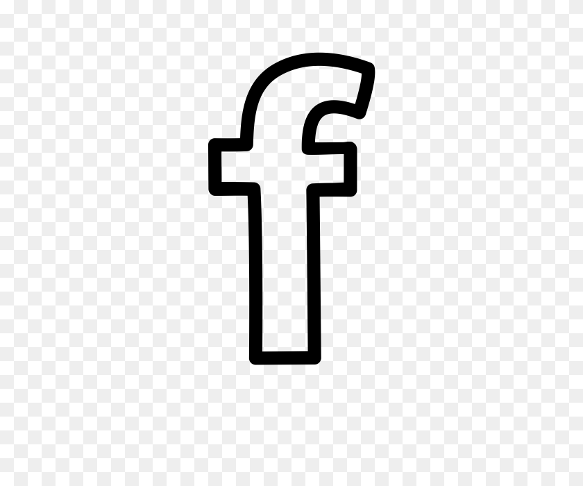 700x700 Logo Facebook Bianco Image, Gray Transparent PNG