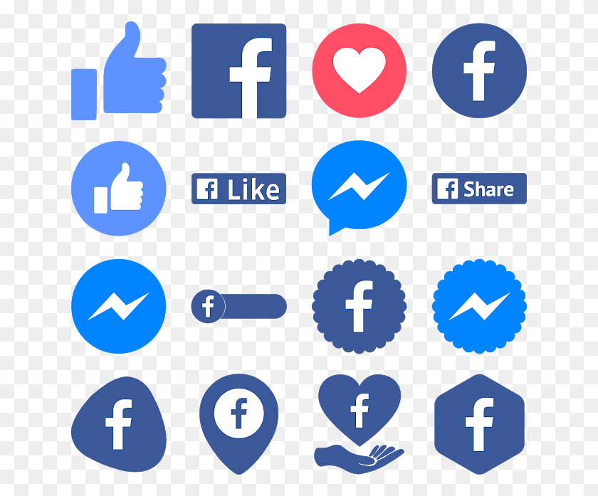 640x637 Логотип Facebook, Значок 