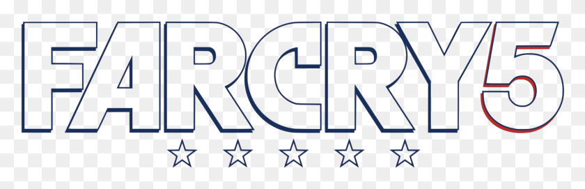 1892x512 Логотип Far Cry 5 Wei Far Cry 5, Символ, Символ Звезды, Текст Hd Png Скачать