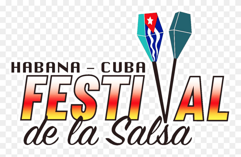 1219x765 Descargar Png Logo Fdls Festival De La Salsa Cuba 2018, Dardos, Juego, Flecha Hd Png