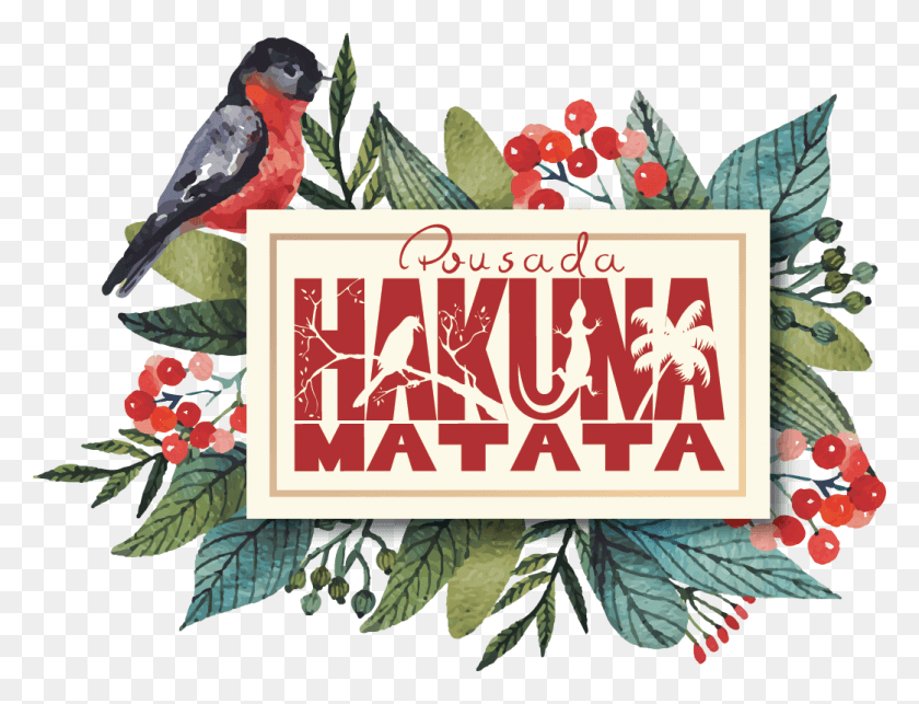 1042x779 Логотип Final2 1 Pousada Em Morretes Hakuna Matata, Птица, Животное, Попугай Png Скачать