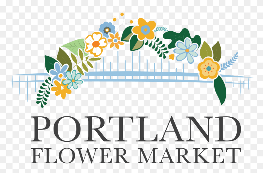 1189x753 Logo Flower Market Logo, Graphics, Floral Design HD PNG Download