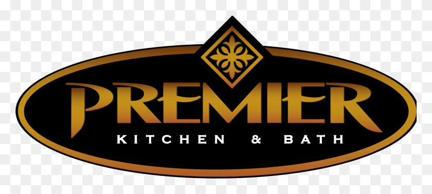 2864x1166 Logo For Premier Kitchen Amp Bath Emblem, Symbol, Trademark, Dynamite HD PNG Download