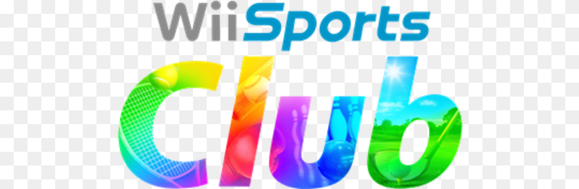 501x274 Logo For Wii Sports Club Wii Sports Club Logo, Art, Graphics, Text, Number PNG