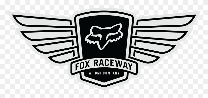 2270x982 Logo Fox Raceway, Symbol, Trademark, Emblem HD PNG Download