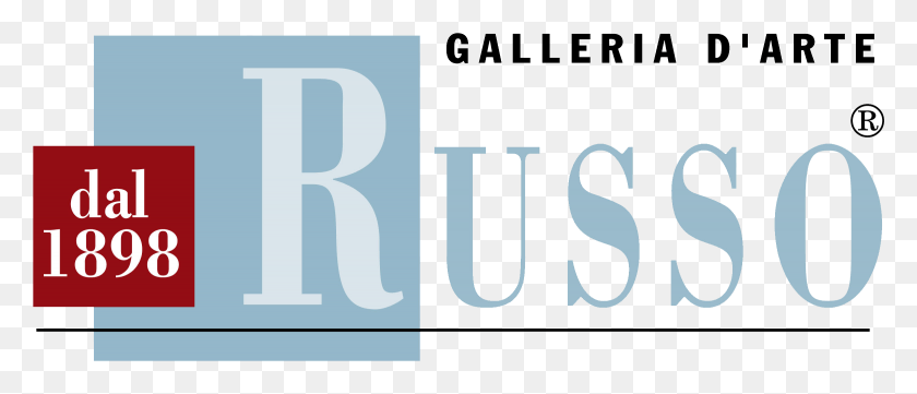 2340x905 Logo Galleria Russo Graphic Design, Text, Alphabet, Word HD PNG Download