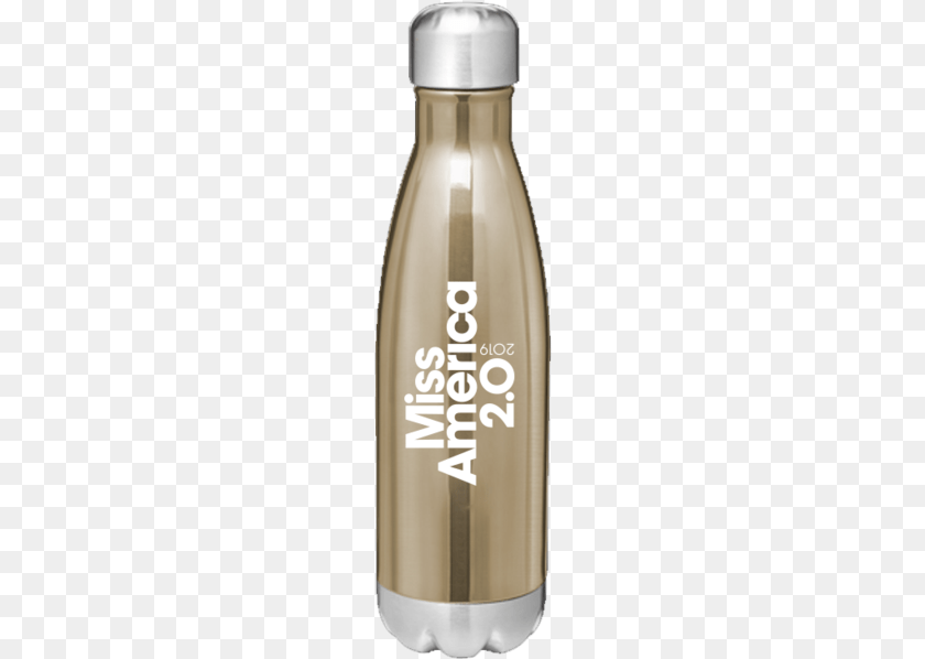 Logo Gold Bottle Gold, Shaker, Water Bottle PNG