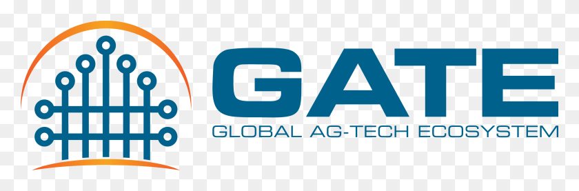 2815x785 Descargar Png Logo Gov Logo Gate Global Agtech Ecosistema, Símbolo, Marca Registrada, Texto Hd Png