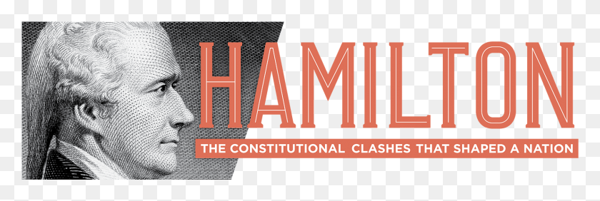1494x426 Descargar Png Logo Hamilton Los Choques Constitucionales Que Formaron Una Nación, Word, Alfabeto, Texto Hd Png