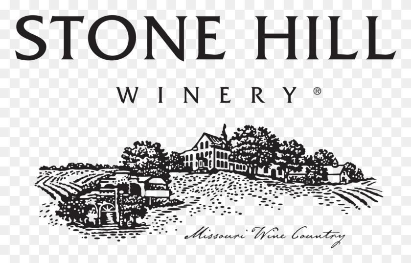 1381x846 Logo High Resolution Stone Hill Winery Logo, Text, Poster, Advertisement HD PNG Download
