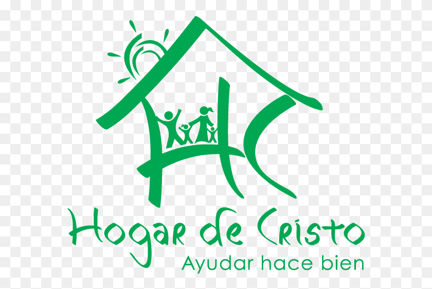 580x502 Descargar Png Logo Hogardecristo 2018 Logo Del Hogar De Cristo, Texto, Cartel, Publicidad Hd Png