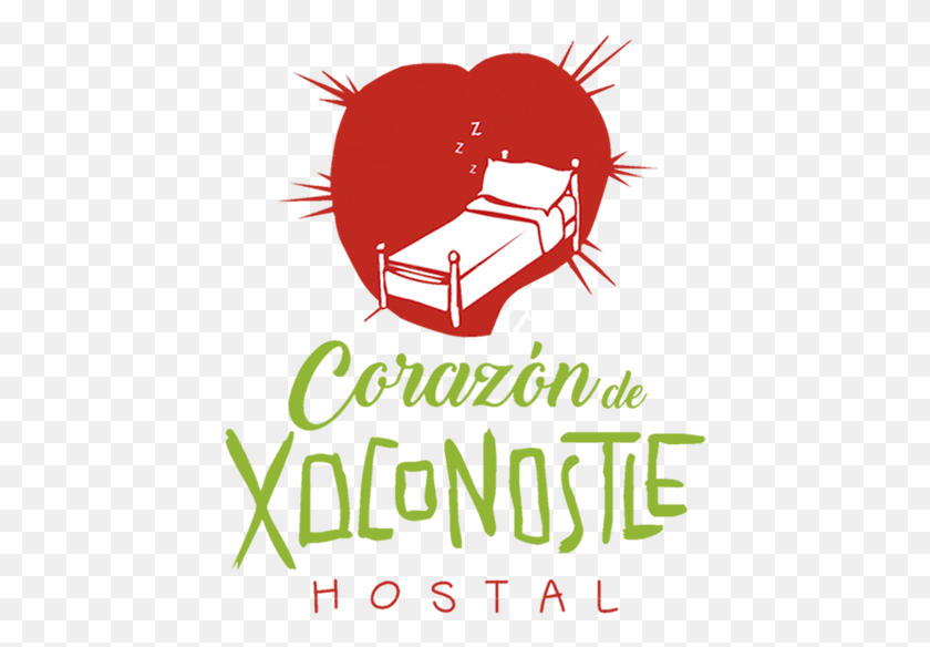 436x524 Logo Hostal Corazon De Xoconostle, Poster, Advertisement, Text HD PNG Download