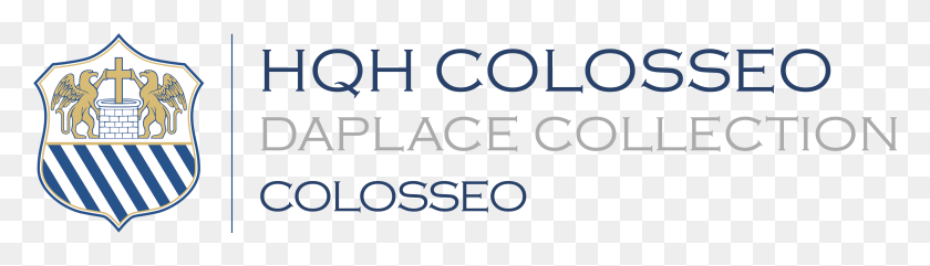 4028x935 Logo Hqh Colosseo Bruno Vassari, Text, Alphabet, Word HD PNG Download