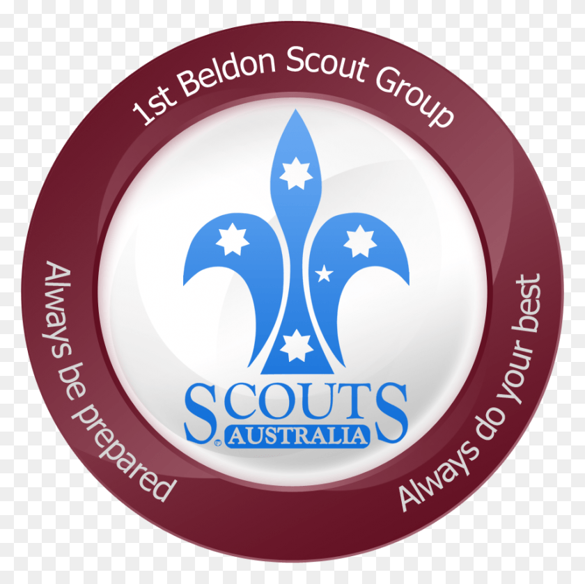 857x857 Descargar Png / Scouts Australia Png